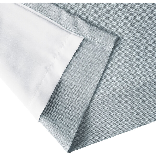 Durant Light Filtering UV Protection Curtain​​, Mineral Blue - Window Treatments - 5