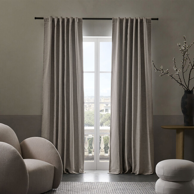 Durant Blackout UV Protection Curtain​​​​, Fawn - Window Treatments - 2