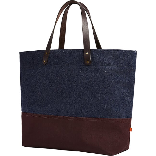 1961 Timeless Carry-All Tote Bag, Indigo - Bags - 2