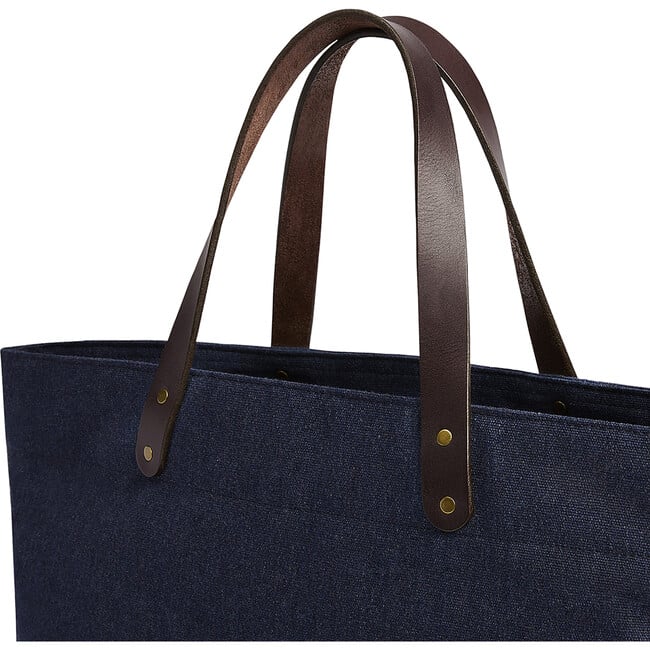 1961 Timeless Carry-All Tote Bag, Indigo - Bags - 4