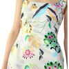 Women's Love Locket Floral Print Square Neck Dress, White - Dresses - 4