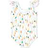 Flutter Sleeveless One-Piece Swimsuit, Painted Oars - One Pieces - 2