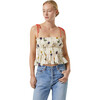 Women's Julieta Floral Print Strap Top, Saba - Blouses - 1 - thumbnail