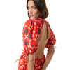 Women's Jolie Floral Print Tiered Maxi Dress, Grenada - Dresses - 2