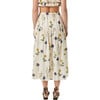 Women's Ariella Print Elastic Waistband Skirt, Saba - Skirts - 4