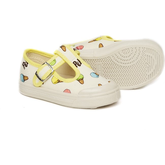 Gelati Button Strap Slip Ons, Multicolors - Sneakers - 2