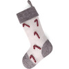 Felt Stocking, Candycanes - Stockings - 1 - thumbnail
