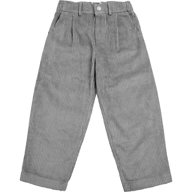 Corduro Baggy Fit Pants, Foggy Grey