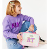 Rainbow Insulated Lunchbox With Monogram Patches, Pink & Multicolors - Lunchbags - 2
