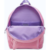 Glitter Backpack With Embroidered Name, Pink - Backpacks - 4