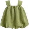 Pleated Summer Outfit, Green - Mixed Apparel Set - 2