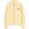 Zebra Regular Fit Full Zip Sweatshirt, Soft Yellow - Sweatshirts - 1 - thumbnail