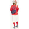 Zebra Regular Fit Full Zip Sweatshirt, Red - Sweatshirts - 4