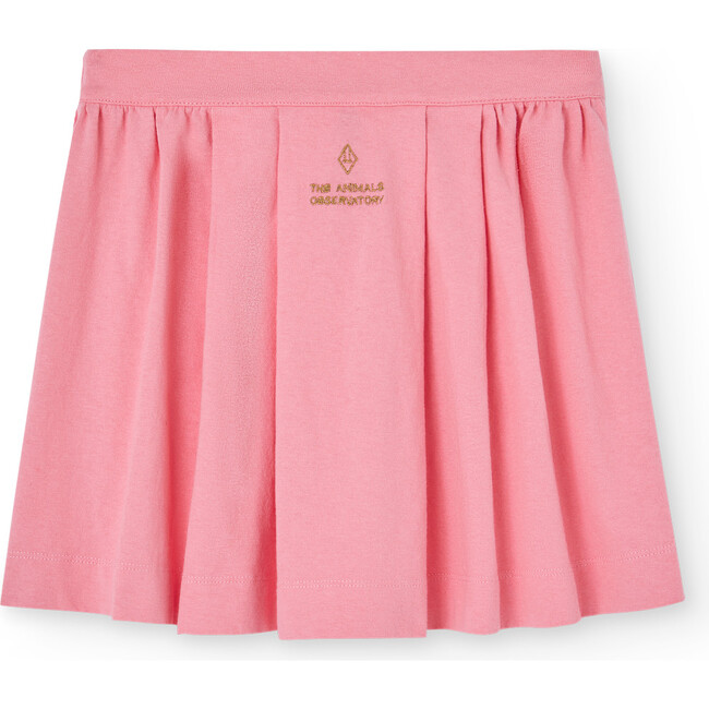 Turkey Regular Pleated Skirt, Pink