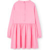 Tortoise Relaxed Fit Pleated Dress, Pink - Dresses - 2