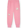 Panther Sheep Regular Fit Sweatpants, Pink - Sweatpants - 1 - thumbnail