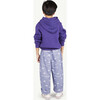 Taurus Regular Fit Hood Sweatshirt, Violet - Sweatshirts - 4