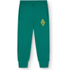 Panther Regular Fit Sweatpants, Green - Sweatpants - 1 - thumbnail