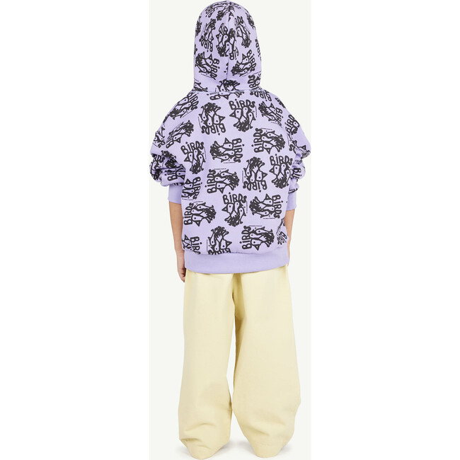 Symbol Elephant Relaxed Fit Pants, Soft Yellow - Pants - 4