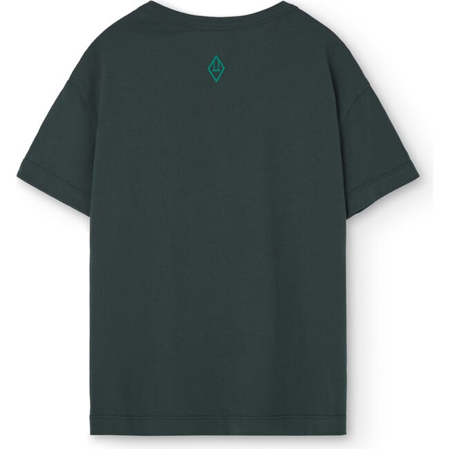 Orion Regular Fit T-Shirt, Deep Green - T-Shirts - 2