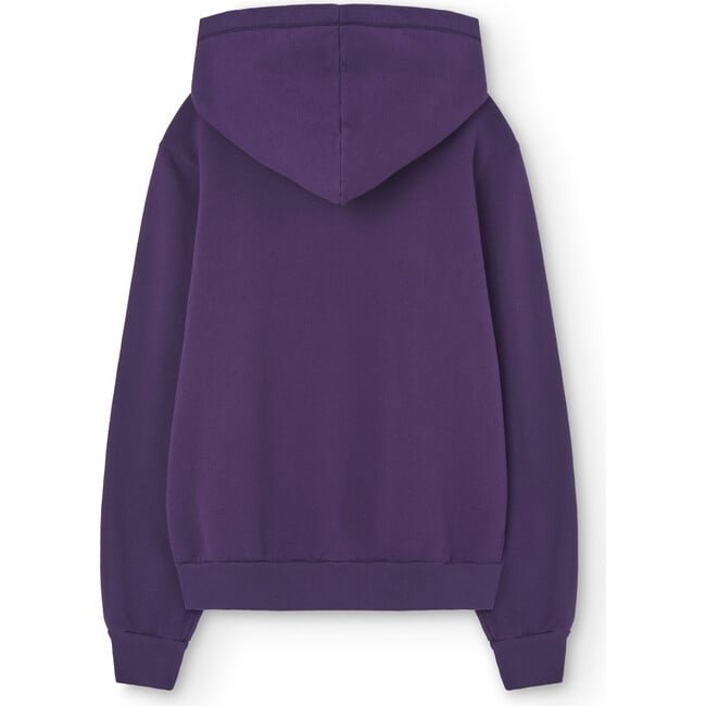 Women's Taurus Regular Fit Hood Sweatshirt, Violet - Sweatshirts - 2