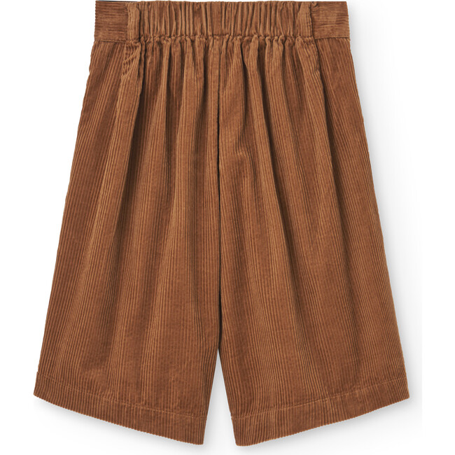 Monkey Relaxed Fit Bermuda Pants, Soft Brown - Shorts - 2