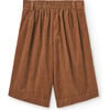 Monkey Relaxed Fit Bermuda Pants, Soft Brown - Shorts - 2