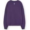 Women's Leo Relaxed Fit Sweatshirt, Violet - Sweatshirts - 2