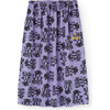 Ladybug Flock Regular Fit Skirt, Purple - Skirts - 1 - thumbnail