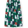 Ladybug Houses Regular Fit Skirt, Green - Skirts - 1 - thumbnail