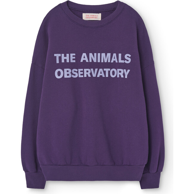 Leo Relaxed Fit Sweatshirt, Violet