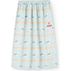 Ladybug Seagulls Regular Fit Skirt, White - Skirts - 1 - thumbnail