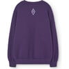 Leo Relaxed Fit Sweatshirt, Violet - Sweatshirts - 2