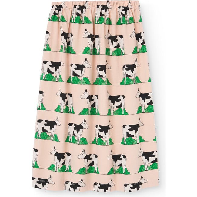 Ladybug Cows Regular Fit Skirt, Rose - Skirts - 2