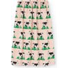 Ladybug Cows Regular Fit Skirt, Rose - Skirts - 2