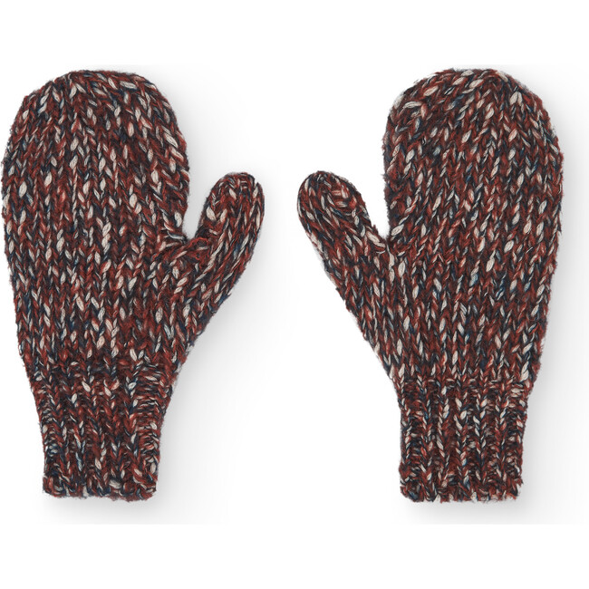 Squid Mitten Gloves, Brown