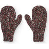 Squid Mitten Gloves, Brown - Gloves - 1 - thumbnail