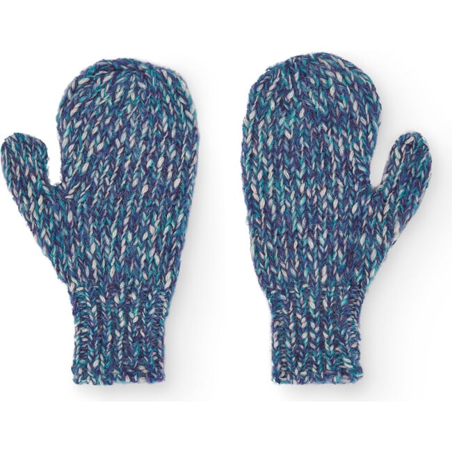 Squid Mitten Gloves, Blue - Gloves - 2