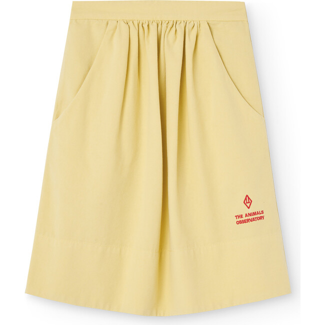 Sow Regular Fit Midi Skirt, Soft Yellow