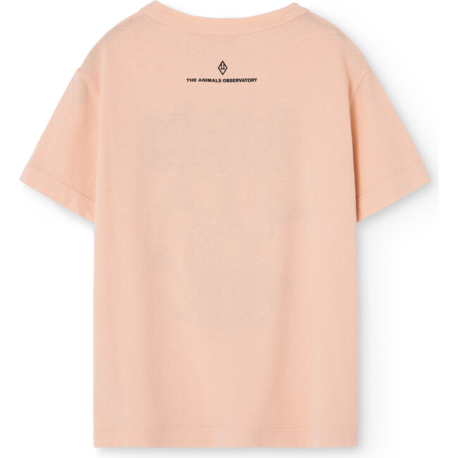 Rooster Birds Relaxed Fit T-Shirt, Rose - T-Shirts - 2