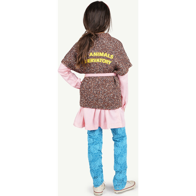 Lace Alligator Regular Fit Pants, Blue - Pants - 4