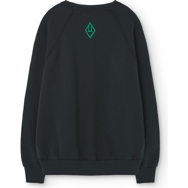 Perseus Raglan Sleeve Relaxed Fit Sweatshirt, Deep Green - Sweatshirts - 2