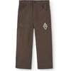 Condor Regular Fit Pants, Deep Brown - Pants - 1 - thumbnail