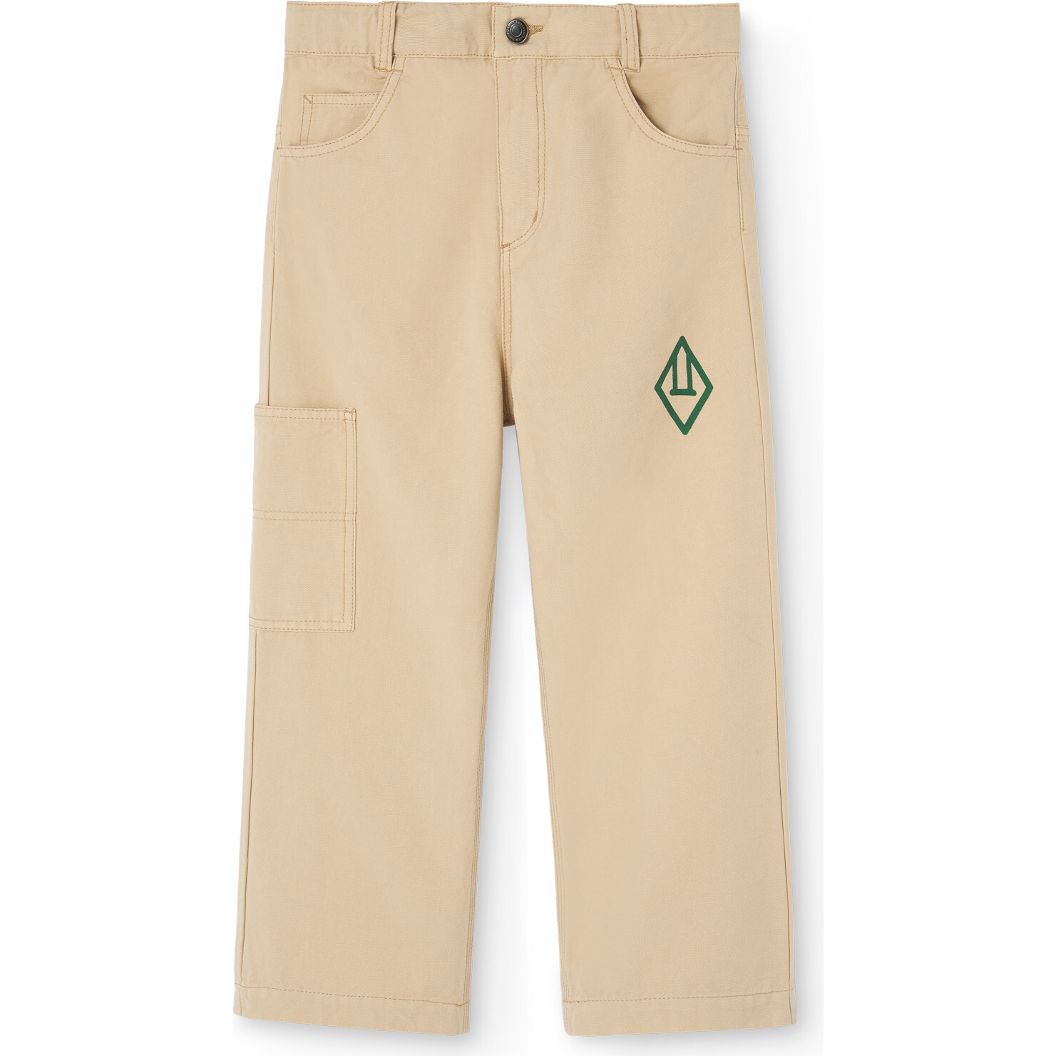 Condor Regular Fit Pants, Beige - Pants - 1