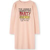 Party Big Dog Relaxed Fit Dress, Rose - Dresses - 1 - thumbnail