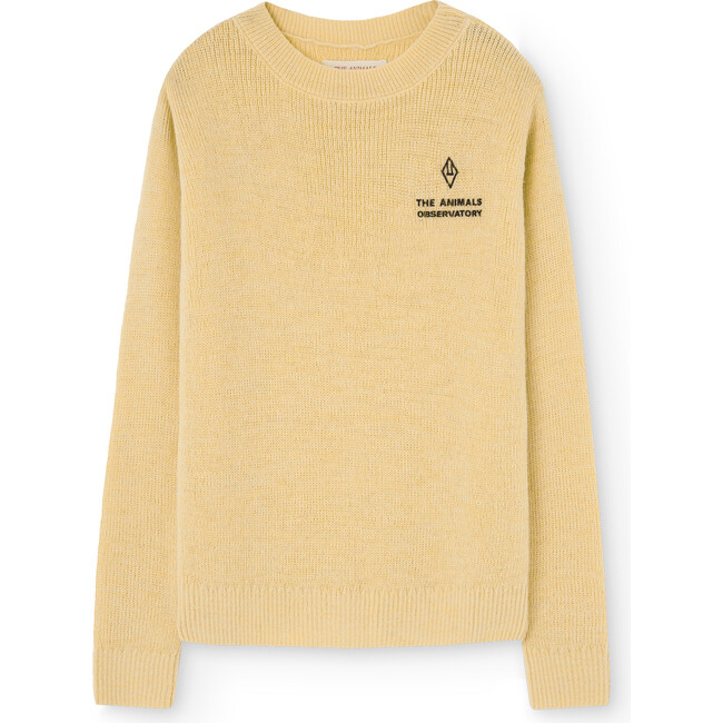 Bull Plain Sweater, Soft Yellow