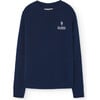 Bull Plain Sweater, Navy - Sweaters - 1 - thumbnail