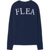 Bull Plain Sweater, Navy - Sweaters - 2