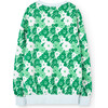 Bear Flowers Relaxed Fit Sweatshirt, Soft Blue - Sweatshirts - 2
