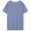 Big Rooster Striped Relaxed T-Shirt, White - T-Shirts - 2